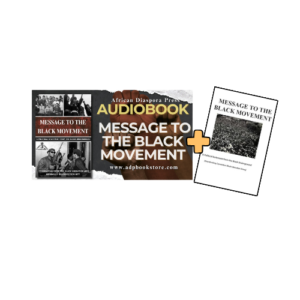 Message to the Black Movement (Paperback + Audiobook) Black Liberation Army